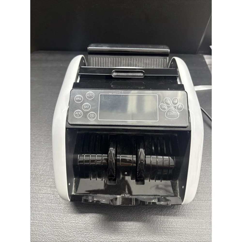 Money Counter Machine Bill Counter with UV MG IR DDCounterfeit Detection(SEE PIC
